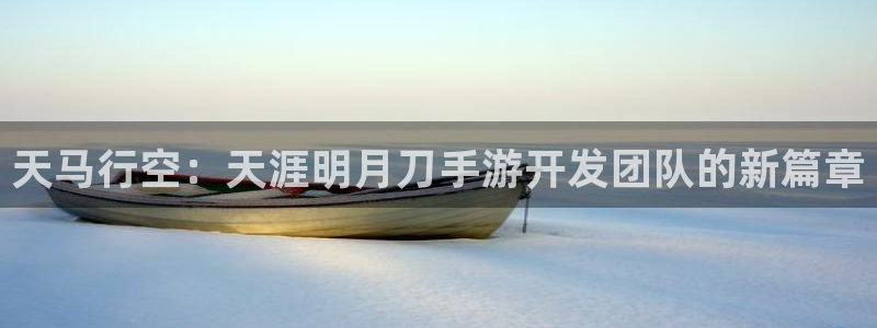 摩根娱乐网址是什么：天马行空：天涯明月刀手游开发团队的新篇章
